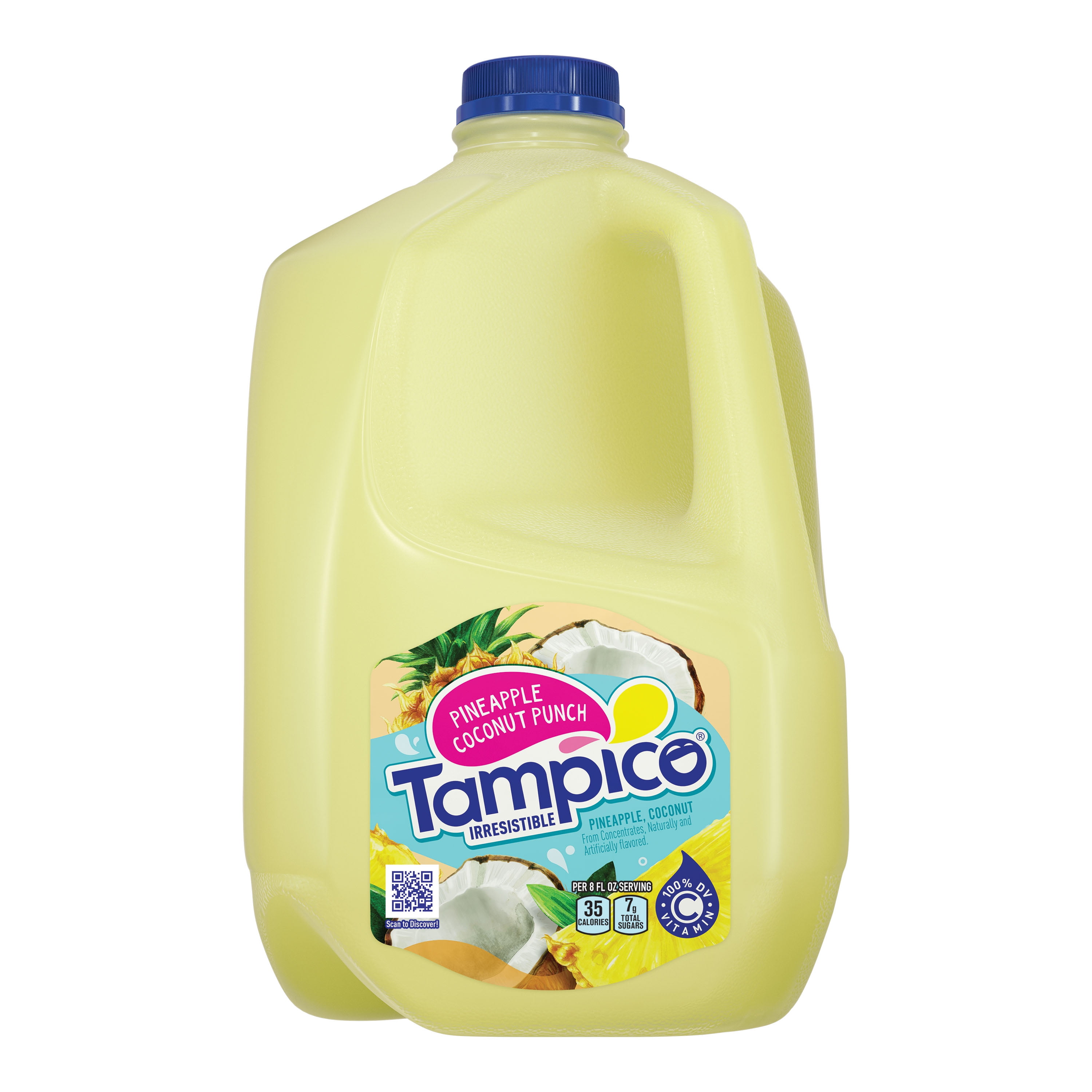 Tampico Pineapple Coconut Juice, 1 Gallon