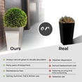 thumbnail image 4 of SMKE Faux Boxwood Balls,Green 10.63" Artificial Topiary For Outdoors Or Indoors,Realistic Bushes With Dense Leaves,Waterproof & Uv-Protected Fake Plant Sphere Decorative Balls For Backyard,Garden, 4 of 9