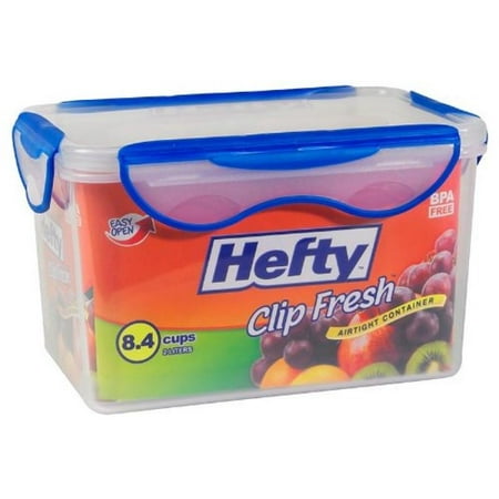 UPC 848531000089 product image for Hefty Clip Fresh Food Storage Container 8.4 Cups Rectangular | upcitemdb.com