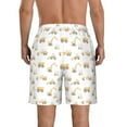 thumbnail image 3 of Yiaed Dump Truck Print Men's Swim Trunks with Lining Quick Dry Sports Shorts Beach Shorts Boardshorts-XX-Large, 3 of 5