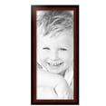 thumbnail image 2 of ArtToFrames 12" x 28" Matte mahogany Diploma Picture Frame, 12x28 inch Brown Wood Poster Frame (WOM-5108), 5 Pack, 2 of 6