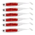 thumbnail image 2 of 6 uds accesorios para señuelos blandos 80mm/2,2g Swimbait aparejos de agua salada (estilo E) Likrtyny Para Estrenar, 2 of 9