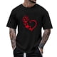 thumbnail image 1 of Tops para hombre, blusas y camisas de manga corta con cuello redondo para hombre, camisetas casuales con estampado de moda para hombre, blusa de manga corta, blusa de poliéster para hombre., 1 of 4