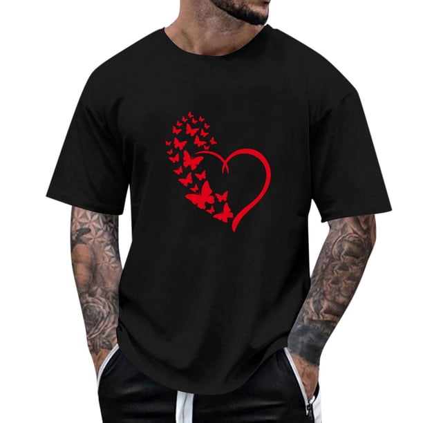 Tops para hombre, blusas y camisas de manga corta con cuello redondo para hombre, camisetas casuales con estampado de moda para hombre, blusa de manga corta, blusa de poliéster para hombre.