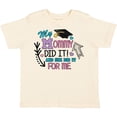 thumbnail image 3 of Inktastic My Mommy Did It and She Did It for Me with Graduation Cap Girls Toddler T-Shirt, 3 of 5