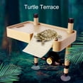 thumbnail image 2 of Turtle Rest Terrace - Smooth Surface Multifunctional - Creative Solid - Burr-free Reptile Animal Rest Terrace, 2 of 8