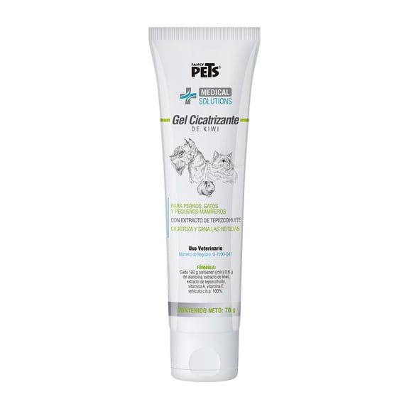 Gel Cicatrizante De Kiwi para mascotas 70 Grs Fancy Pets 70 g