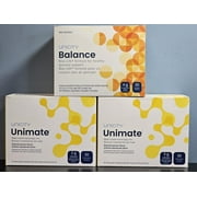 UNICITY TRIO: Natural Orange Balance (1 Box) & Natural Lemon Unimate (2 Boxes)