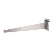 Econoco - BQSW12KBSN - 12" Satin Nickel Shelf Bracket for Slatwall - - Sold in Pack of 48