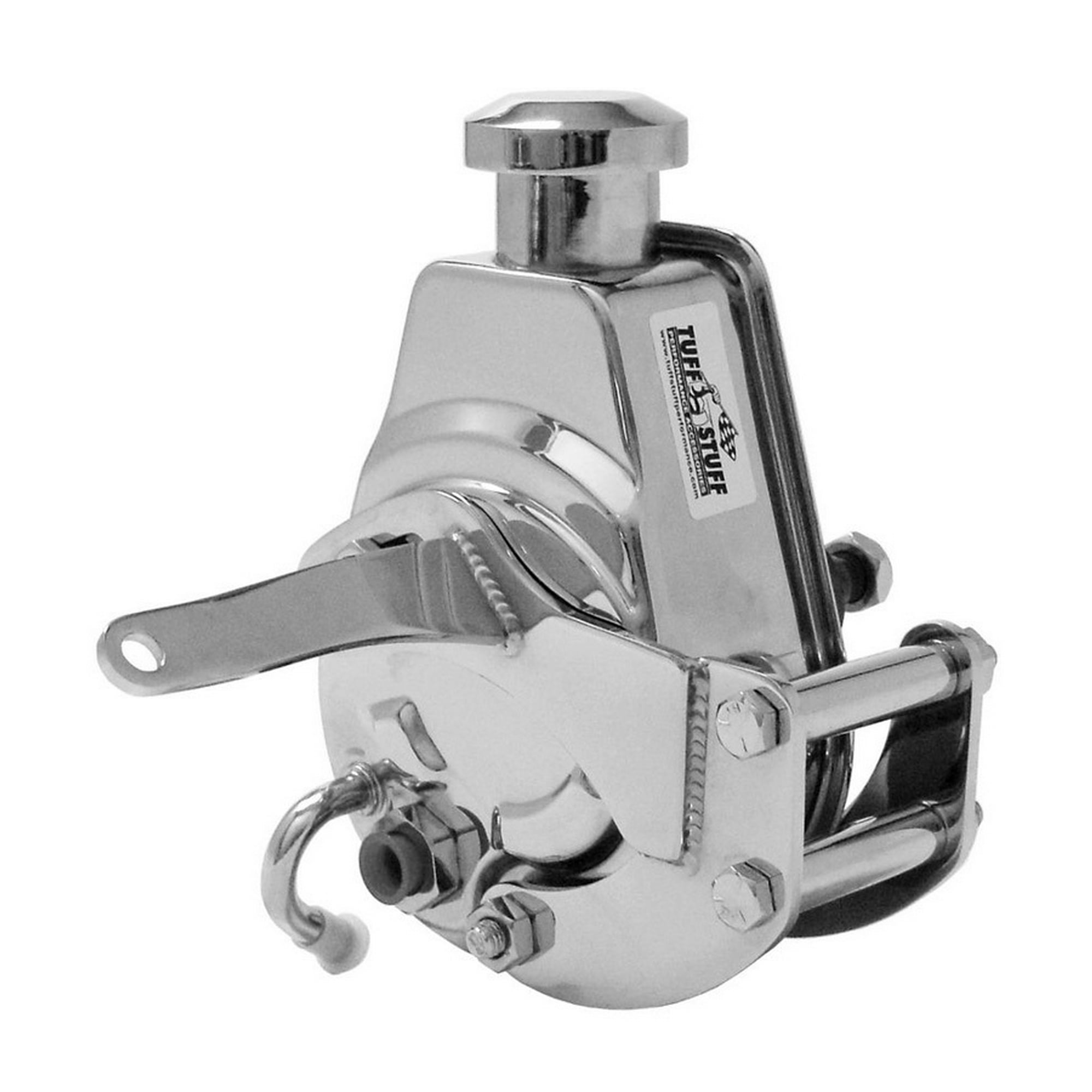 Tuff-Stuff SBC Power Steering Bracket SWP Chrome