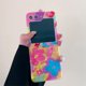 thumbnail image 3 of Funda de teléfono para Samsung Galaxy Z Flip 3, 4, 5, carcasa bonita Kuromi, Hello Kitty, Mickey, Sanrio Edge, cubierta trasera, 3 of 5