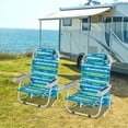 thumbnail image 4 of Goplus 1 PCS Folding Beach Chair Adult Lightweight Aluminum Camping Chair with Storage Bag, 4 of 10