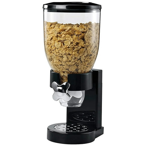 Dispensador de Cereal Sencillo Aquila Deluxe Negro