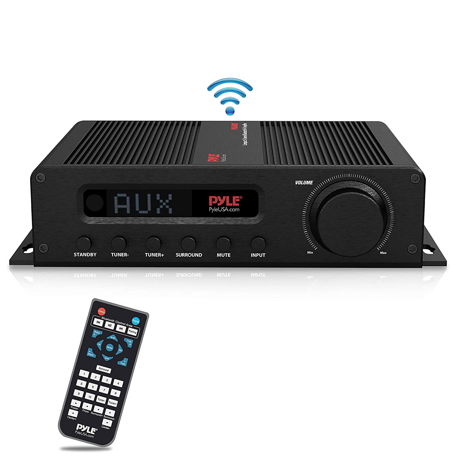 につきまし Pyle Wireless Bluetooth Home Stereo Amplifier - Multi-Channel