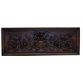 thumbnail image 1 of Hickory Manor Home 2632WL French Floral Plaque, Walnut, 1 of 1
