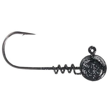 Buckeye Lures G-Man Finesse Swimbait 1/8oz Jighead Black/Silver