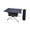Black, variant on Space Saving Portable Camping Desk Backpacking Accessories Table Suitable for Outdoor Activity Backpacking Beach Trip