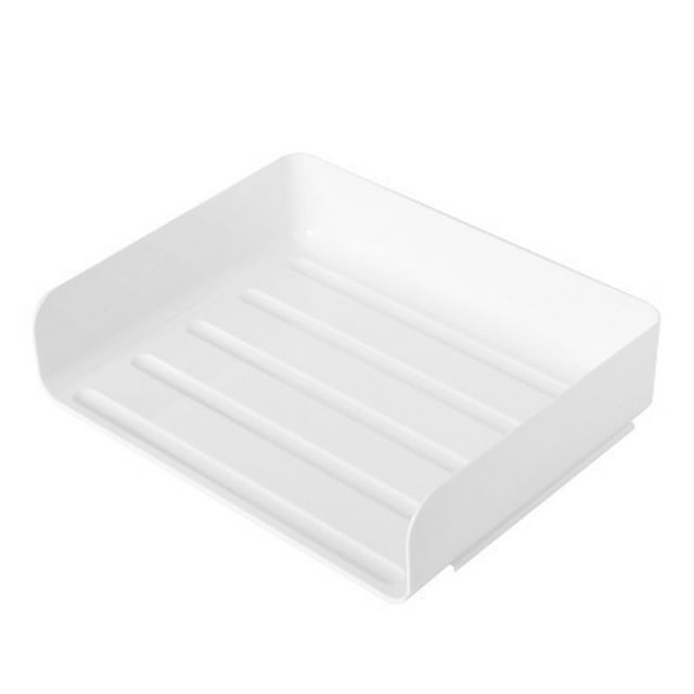 Office Organization and Storage, PET Letter Tray Desk Organizer, Stackable Document Organizer for Notes, Pens, File Paper, Desk