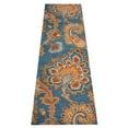 thumbnail image 3 of Rugsotic Carpets Hand Tufted Wool Eco-Friendly 2'6''x8' Area Rugs Runner Light Blue Floral Modern High Pile Thick Handmade Anti Skid Indoor Rug for Living Room, Bedroom K00151, 3 of 5