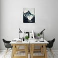 thumbnail image 7 of Nature Inspired 12x16 Inches Mountain Wall Decor Modern Artwork with a Forest Theme, Perfect for Living Room & Bedroom, 7 of 7