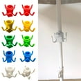 thumbnail image 2 of UNTERING Beach Umbrella Hanging Hook, 4-Prongs Umbrella Hanging Hook for Towel Hat Clothes Bags Fit for Camping Trips, 2 of 7