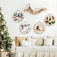 thumbnail image 2 of CIMAXIC christmas 1 Set Christmas Embroidery Christmas Ornament Craft Kit Embroidery Kit For Beginners Embroidery Material Embroidery Diy Kit,6.69"X6.3"X0.39", 2 of 5