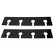 thumbnail image 1 of M Buder 2Pcs Soporte Acrílico para Copas de Vino de Pared Negro 39 cm / 15.3 in, 1 of 9