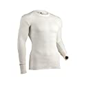 Indera Herren Dual Face Raschel Thermounterwäsche Top Mit Silvadur - Schweres Leistungsgewicht Für Outdoor