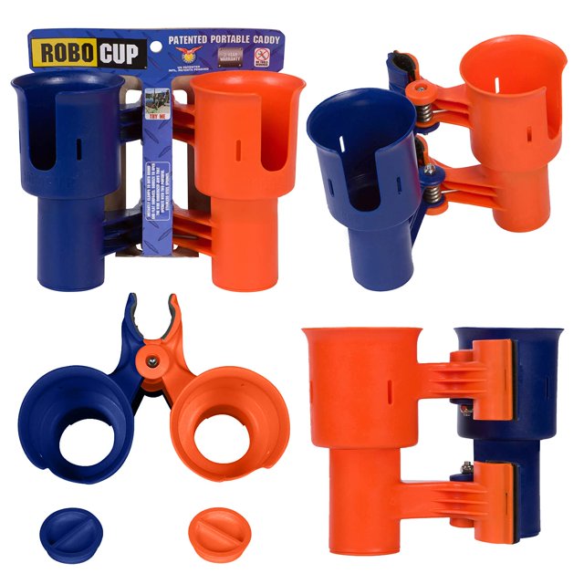 Portavasos ROBOCUP para Bebidas, Cañas de Pescar, Barco, Silla de Playa