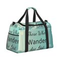 thumbnail image 2 of Lisbinx Portable Double-Layer Lady's Cosmetic Bag Multifunctional Cloth Storage Toiletry Cosmetic Bag for Indoor/Outdoor, 2 of 7