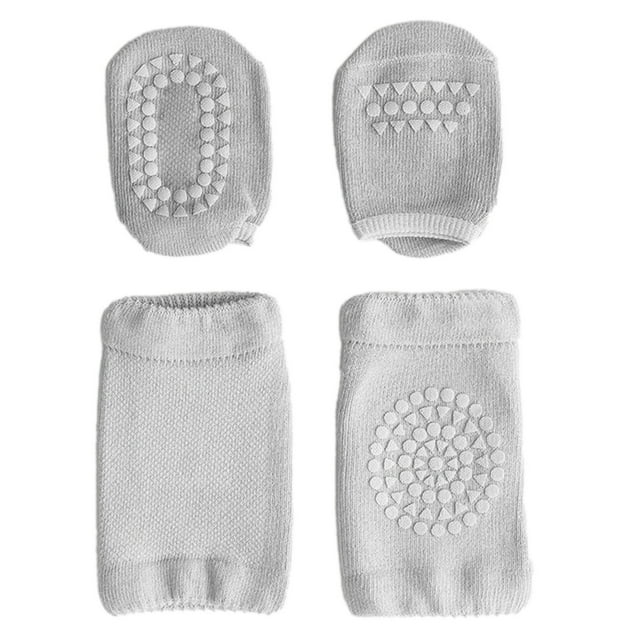 Calcetines con rodilleras BuyWeekMX para gatear para bebés