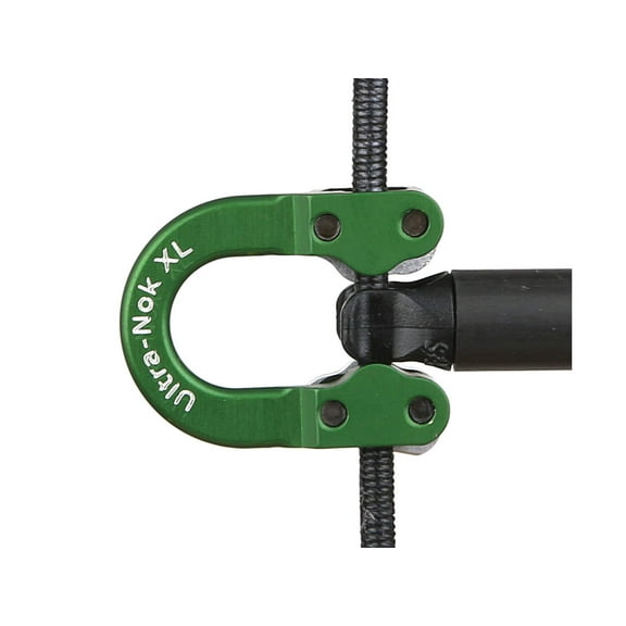 QAD Ultra Nok XL Bow String Nock Aluminum Green
