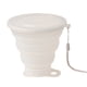 thumbnail image 2 of Advancent Taza plegable ligera y resistente al calor para viajes y oficina, silicona de calidad alimentaria plegable Almacenamiento y organización del hogar Blanco, 2 of 6