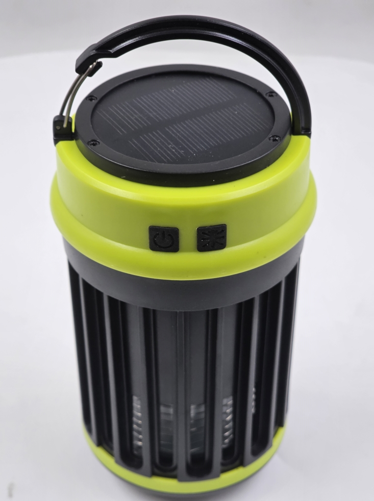 JahyShow 3 in 1 Bug Zapper, Rechargeable Bug Zapper Outdoor Indoor Fly Trap Waterproof, Mosquito Zapper with Emergency Light for Home, Solar Bug Zapper Outdoor for Home, Backyard, Camping