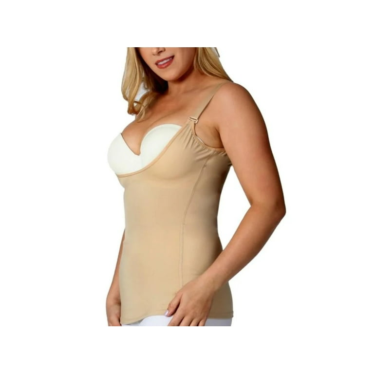 InstantFigure Women’s Firm Compression Underbust Shaping and Slimming Cami  Top