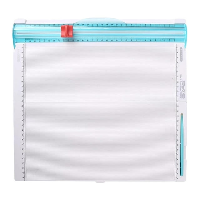 Abbracc Plastic Paper mer Scoring Board 2 in 1 Craft Paper Blades Folding Book Cover