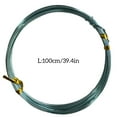 thumbnail image 3 of fastboy Craft Wires DIY Handicrafts Braided Thread Good Flexibility Durable Shiny Jewelry Lines Exquisite Design for Sculpturing Mint Green, 3 of 5