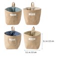 thumbnail image 5 of Raindrops 4 Pcs Door Organizer Storage Bags Wall Hanging Bags for Dorm Rooms, 5 of 8