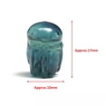 thumbnail image 2 of HOOUN Natural Fluorite Animals Statue Stone Carving Quartz Crystal Healing Reiki Decor-1PC Random Colour-Jellyfish, 2 of 2