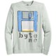 thumbnail image 2 of American Rag Byte Me - Sudadera para hombre, color gris, grande, 2 of 2