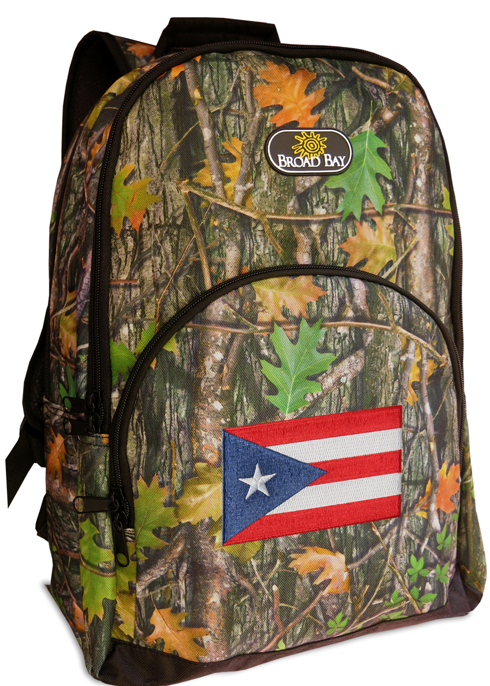 CAMO Puerto Rico Flag Backpack Best Puerto Rico Backpacks & School Bags