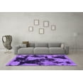 thumbnail image 3 of Ahgly Company Indoor Square Abstract Purple Modern Area Rugs, 8' Square, 3 of 4