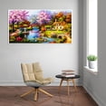 thumbnail image 4 of Cuadros Decorativos 5D bricolaje completo taladro diamante pintura paisaje bordado mosaico Kits dormitorio decoración JShteea  Nuevos Originales, 4 of 8