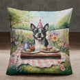 thumbnail image 2 of Happy Mother's Day Boston Terrier with Sweets and Flowers at a Picnic Pillowcase Double Sided Gentleman Dog Lover Gifts Pillow Case Covers - 13005, 2 of 3