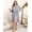 Light Gray, variant on Ekouaer Plus Size Robes for Women Lightweight Bathrobe V Neck Kimono Loungewear Soft Maternity Robes with Pockets