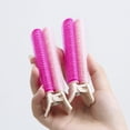 thumbnail image 1 of FOCUSNORM 2 Pcs Femmes Juniors Pinces à Racines Volumisantes Double Couche Rouleaux à Cheveux Moelleux, 1 of 2
