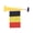 Yellow, variant on 2026 World Cup Fan Cheering Horn with Detachable Flag Loudspeaker for Sports Games Parties and Events Red Vuvuzela Style Trumpet Noise Maker Stadium Atmosphere Booster