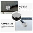 thumbnail image 3 of Tineasur Rear Wiper Plug Cap Aluminum Car Wiper Cover Replacement Plated Silver Durable Car Accessory, 3 of 8
