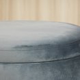 thumbnail image 6 of FCH Storage Ottoman Set Round Velvet Footrest Modern Vanity Stool Seat with Golden Steel Base Removable Lid for Bedroom Living Room, 6 of 6