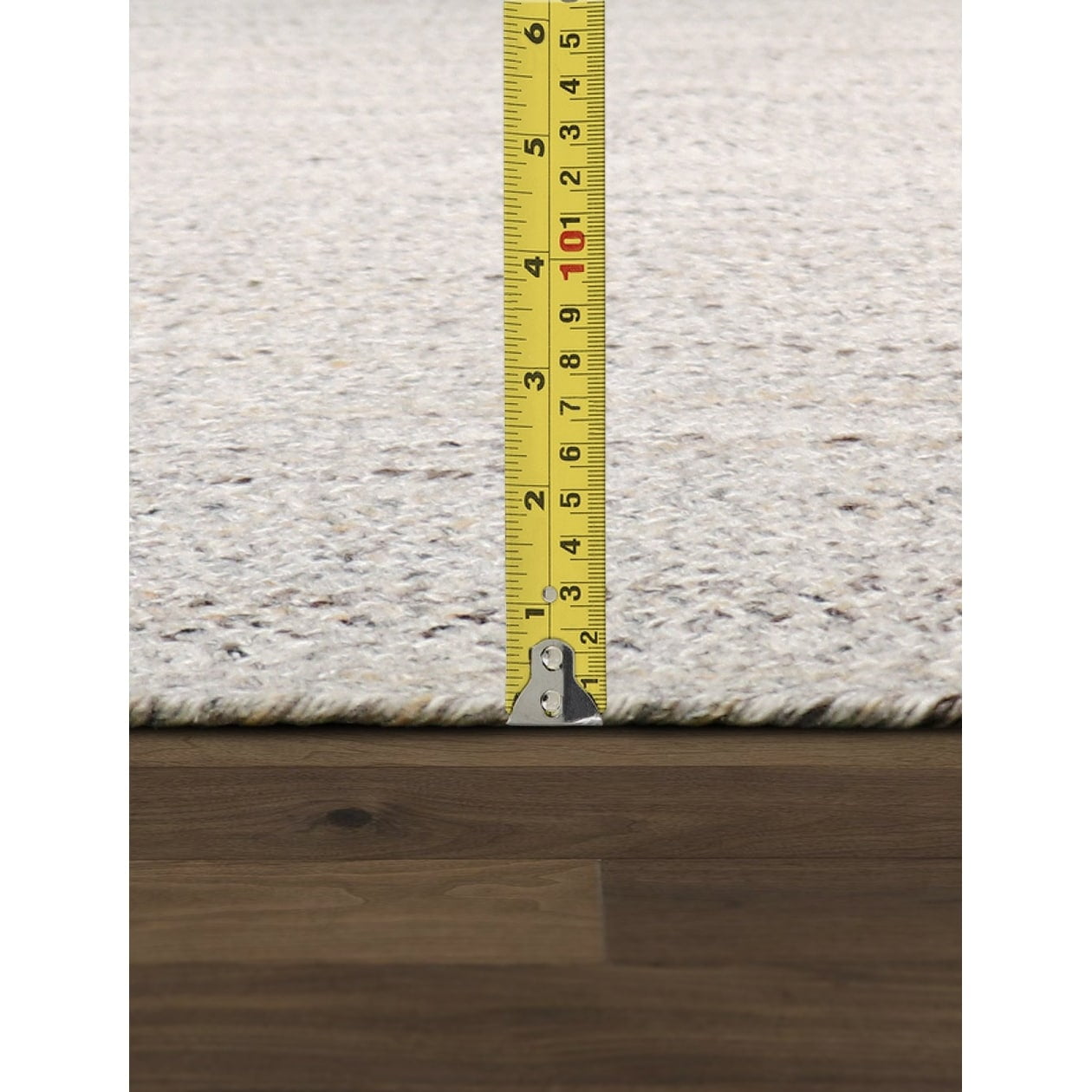 Pasargad Home Lagos 5' X 5' Hand Braided Grey/MultiColor Round Rug - All Ages, Indoors & Outdoors
